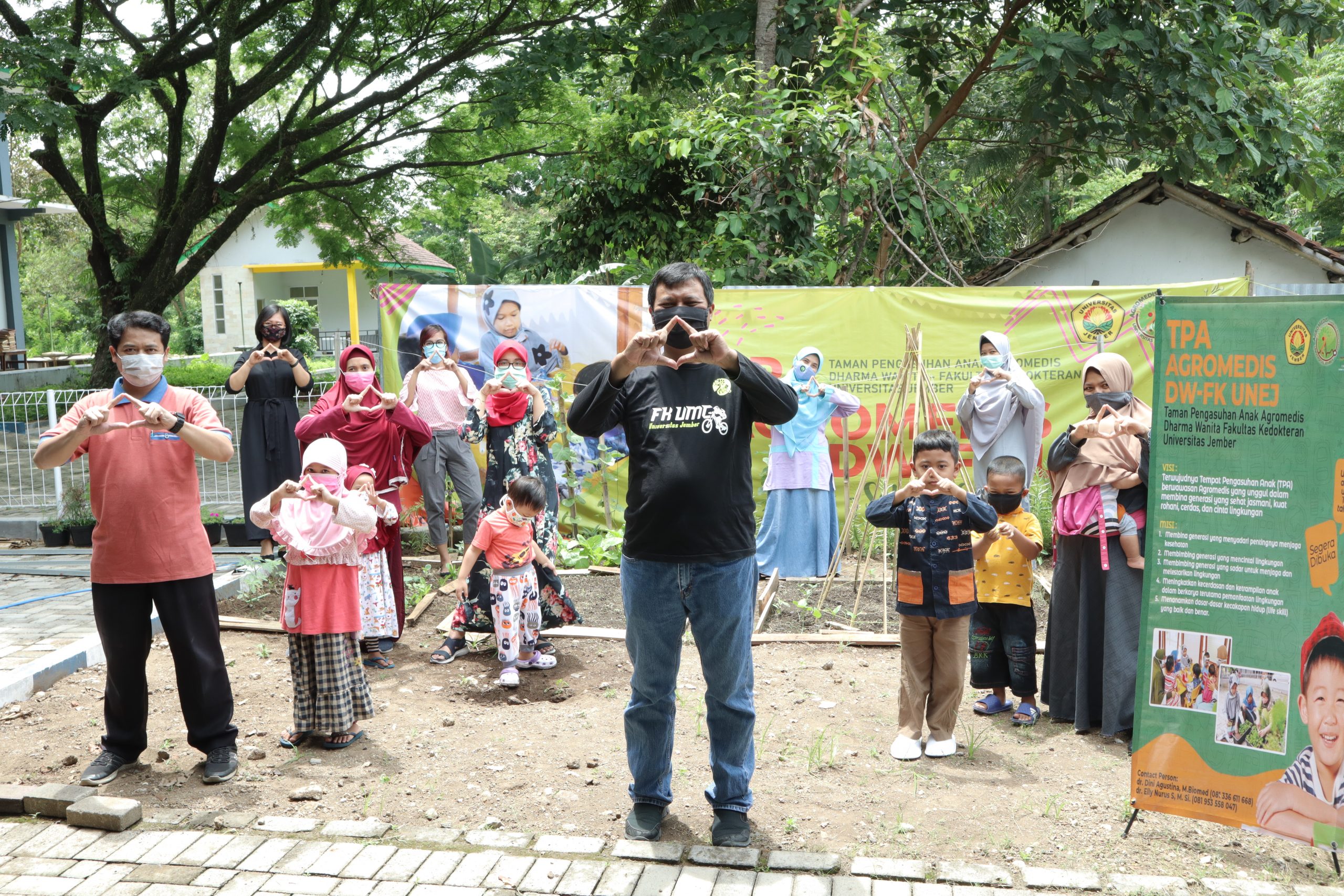 Membumikan Agromedis Sejak Dini dengan Taman Pengasuhan Anak  Agromedis Dharma Wanita Fakultas Kedokteran Universitas Jember (TPA Agromedis DW FK Unej)