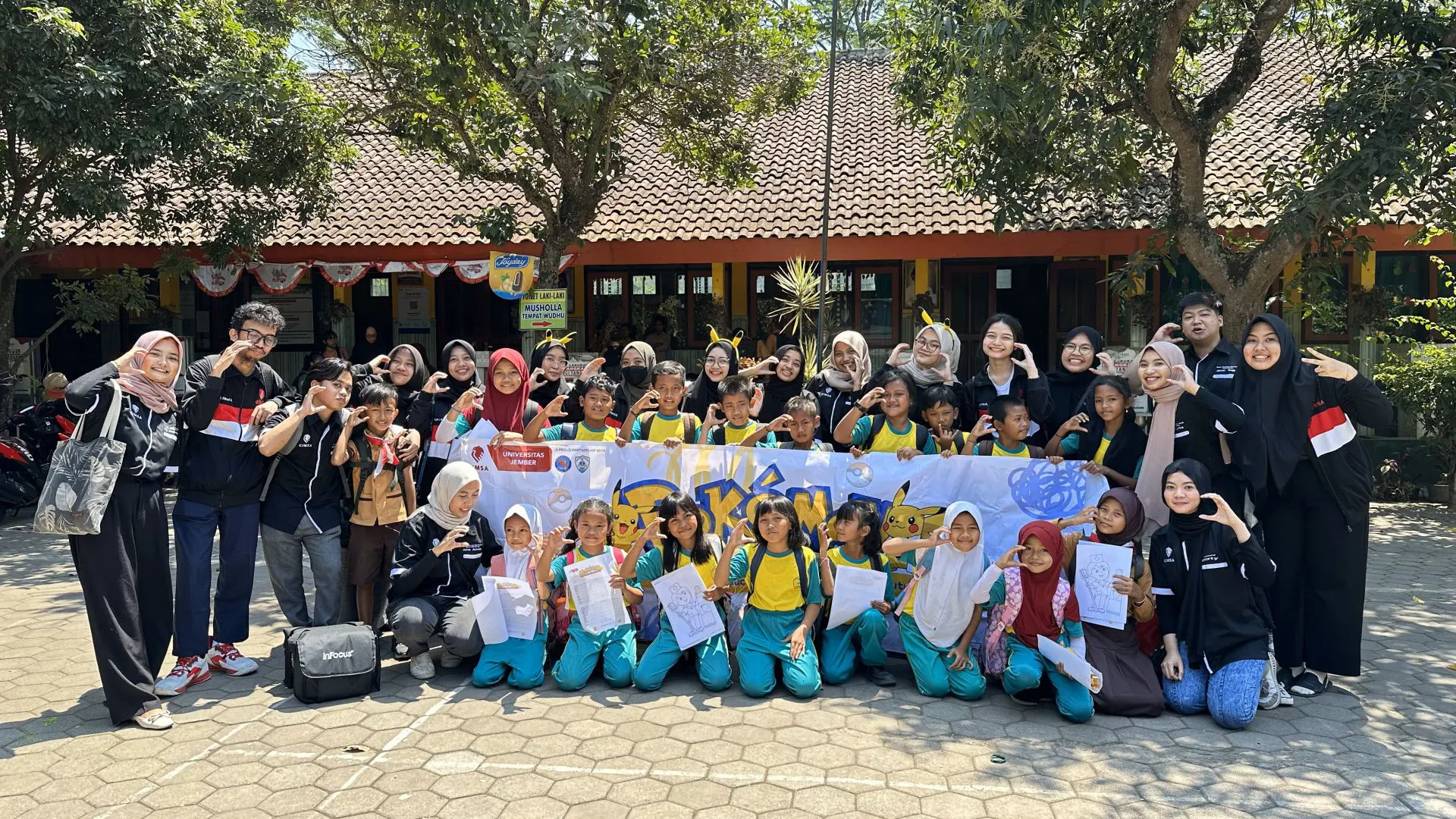 CIMSA UNEJ Gelar Intervensi Kedua Sustainable Project POKEMON: Edukasi Kesehatan Gigi bagi Anak-Anak