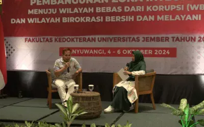 Ketua ZI Fakultas Hukum, Yusuf Adiwibowo, S.H., LL.M., Menjadi Narasumber di Workshop ZI-WBK FK UNEJ