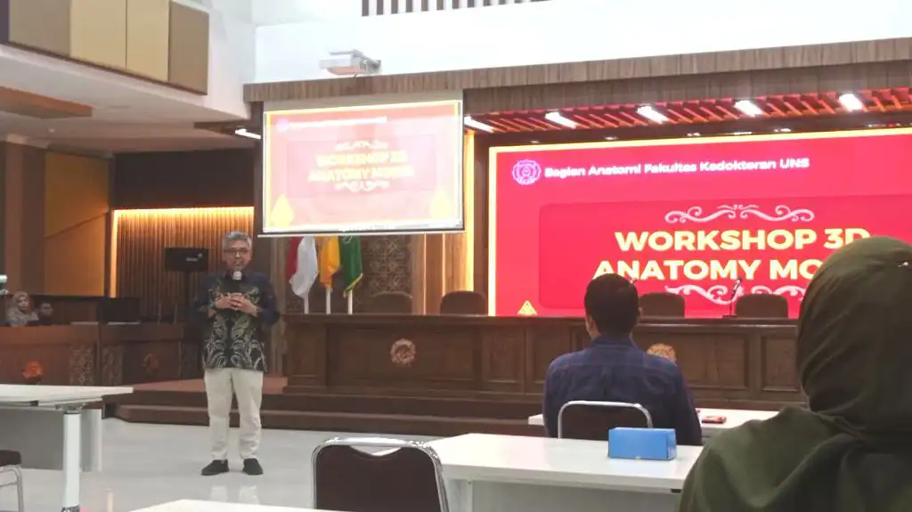 FK UNEJ Kirim Pranata Laboratorium Ikuti Workshop 3D Anatomi di FK Universitas Solo