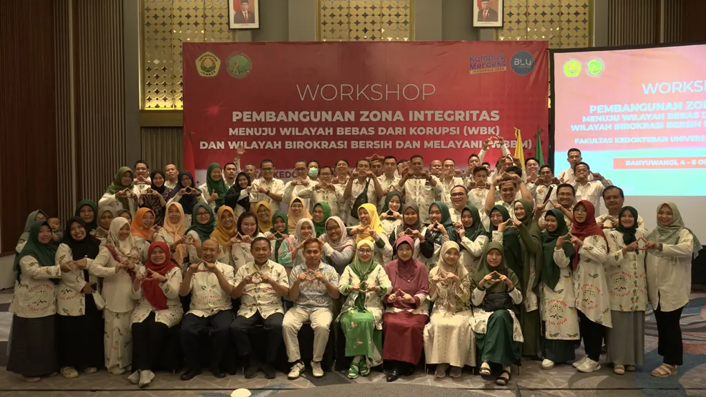 FK UNEJ Adakan Workshop Pembentukan Wilayah Bebas dari Korupsi (WBK) dan Wilayah Birokrasi Bersih dan Melayani (WBBM)