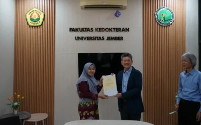 FK UNEJ Tandatangani Nota Kesepahaman dengan Tiga Profesor Jepang dalam Kolaborasi Internasional