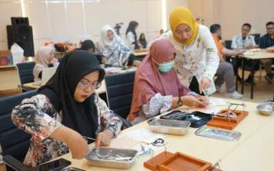 Antusiasme Peserta Warnai Workshop Bedah Minor PINTAR 9 di Fakultas Kedokteran Universitas Jember