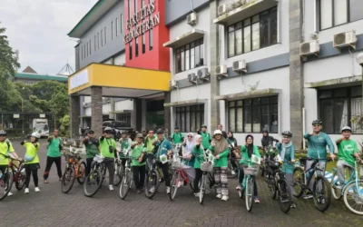 Fakultas Kedokteran UNEJ Ikut Semarakkan Fun Bike Dies Natalis Universitas Jember ke-61