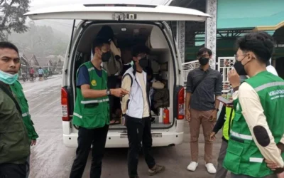 FK UNEJ Turunkan Tim Gabungan Aksi Kemanusiaan Erupsi Gunung Semeru Bersama RSGMP Universitas Jember