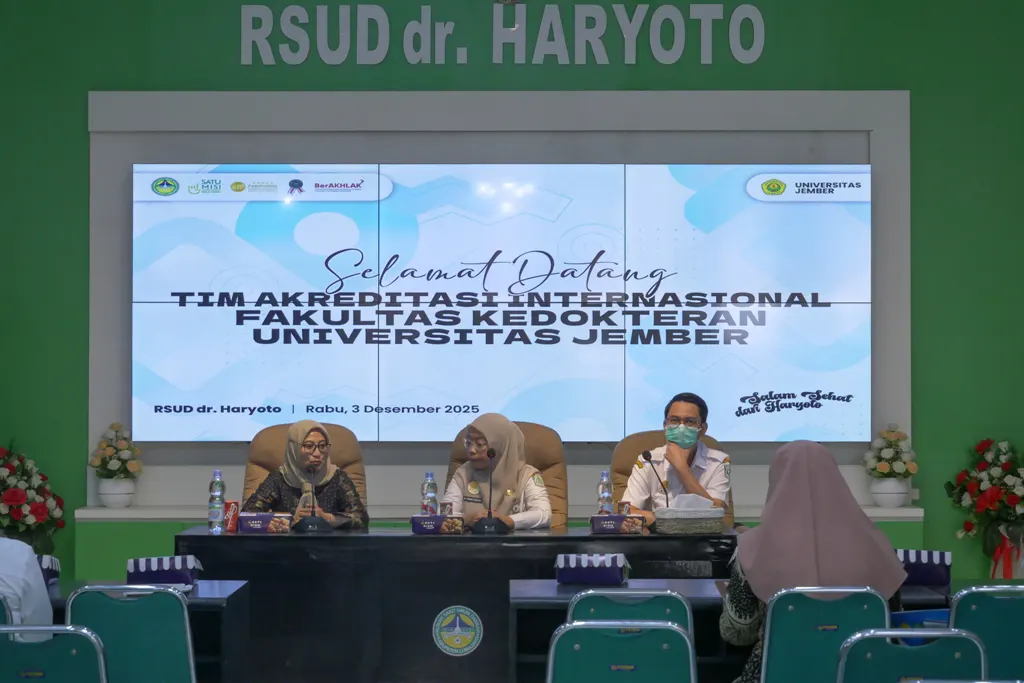FK UNEJ Kunjungi RSUD dr. Haryoto Lumajang untuk Koordinasi Persiapan Akreditasi Internasional