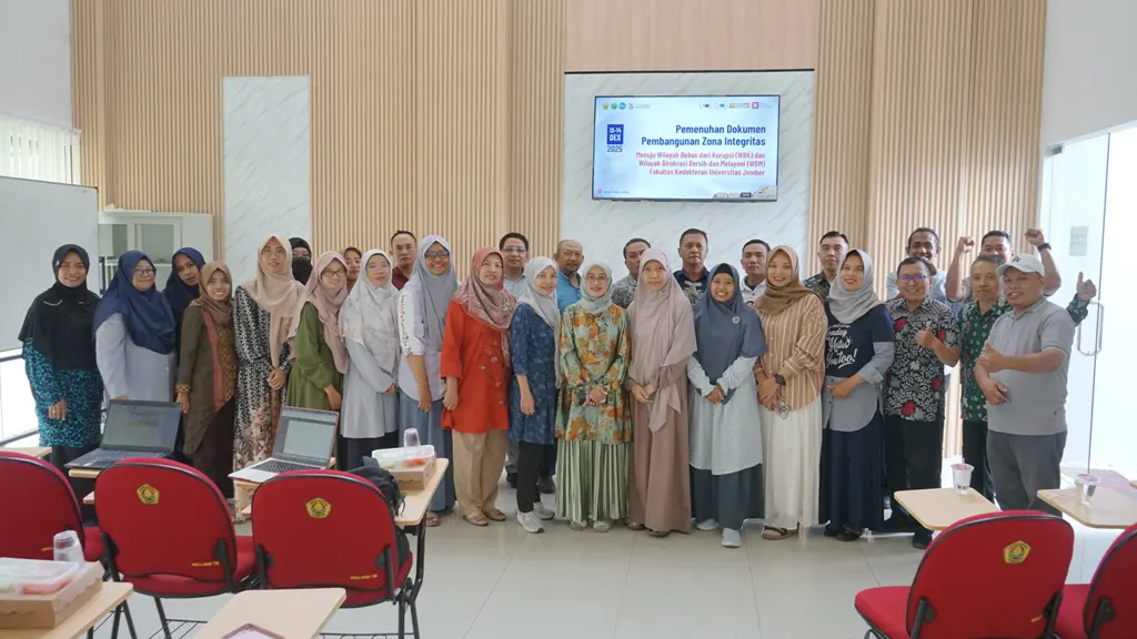 FK UNEJ Perkuat Komitmen Zona Integritas melalui Pertemuan Pemenuhan Dokumen WBK dan WBBM
