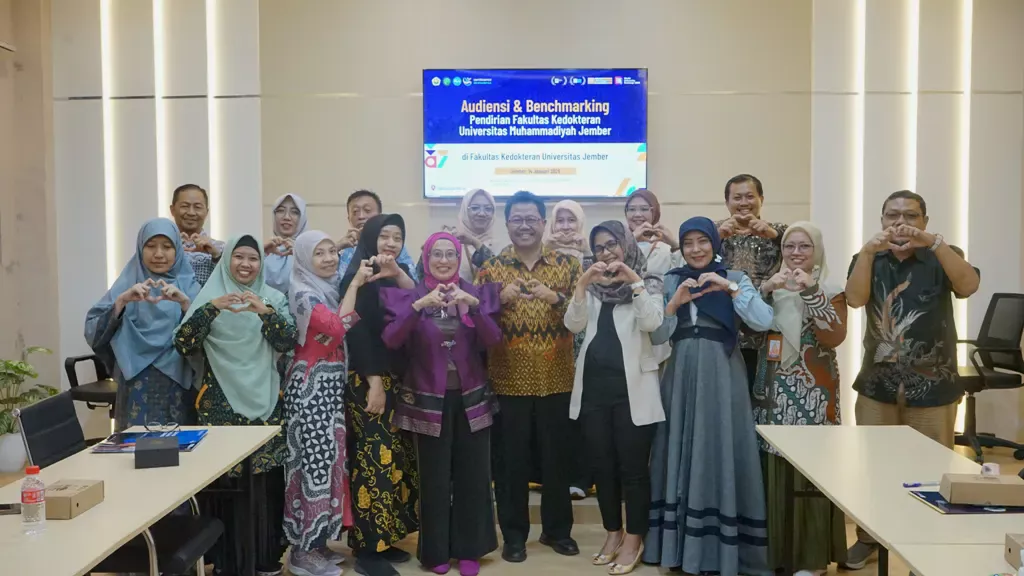 FK UNEJ Terima Kunjungan Benchmarking UNMUH Jember, Siap Jadi Pembina Pendirian Fakultas Kedokteran