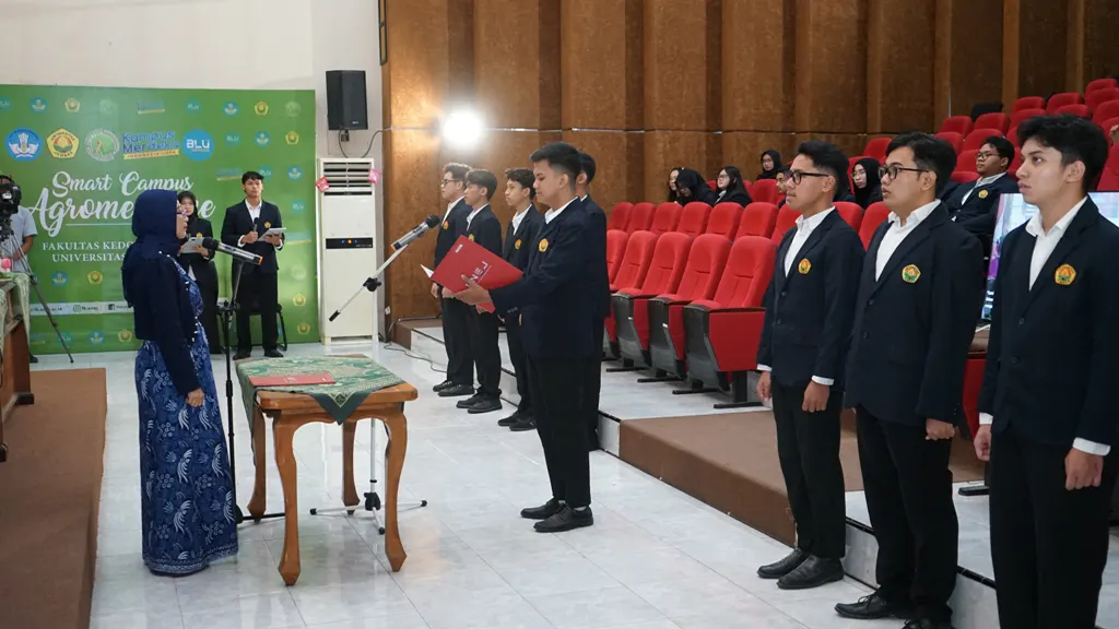 Perkuat Regenerasi Kepemimpinan, FK UNEJ Lantik Pengurus Organisasi Mahasiswa dan UKM 2026