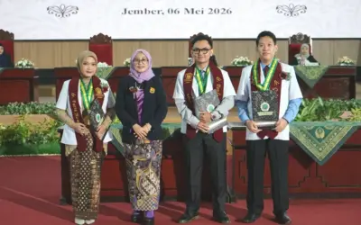 Cetak Dokter Unggul, FK UNEJ Raih Kelulusan UKNPDPD 100 Persen pada Pelantikan 43 Dokter